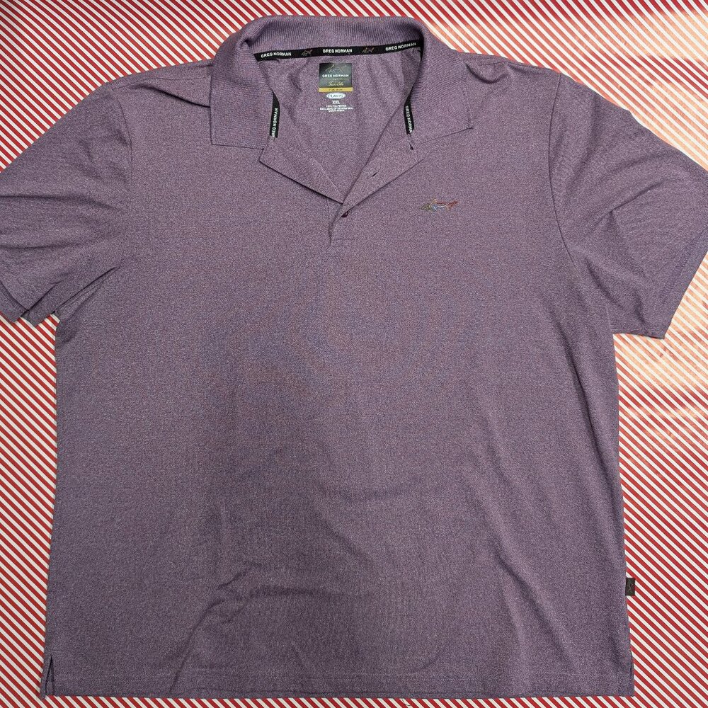 Greg Norman “Play Dry” Attack Life Polo Shirt – Men’s XXL – Barely Worn